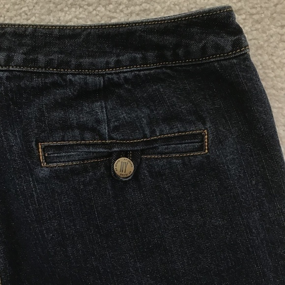 NY JEANS NEW YORK & COMPANY SIZE 8 CAPRI BLUE JEANS - Picture 7 of 7